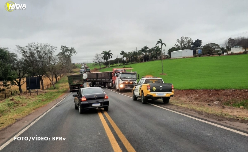 Realeza: acidente de trânsito é registrado na PR-182