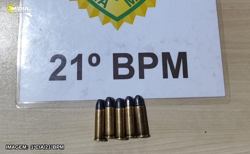 Homem é preso com munições no Bairro Padre Ulrico, em Francisco Beltrão