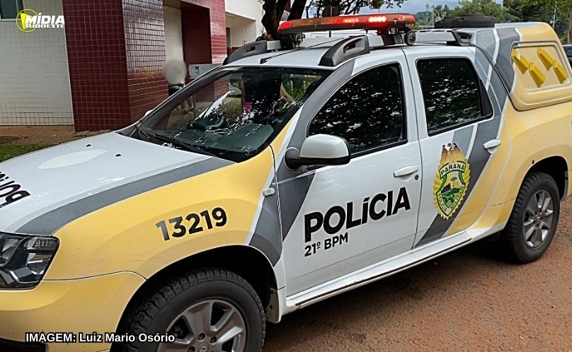 Polícia Militar prende homem por furto de botijão de gás em Francisco Beltrão