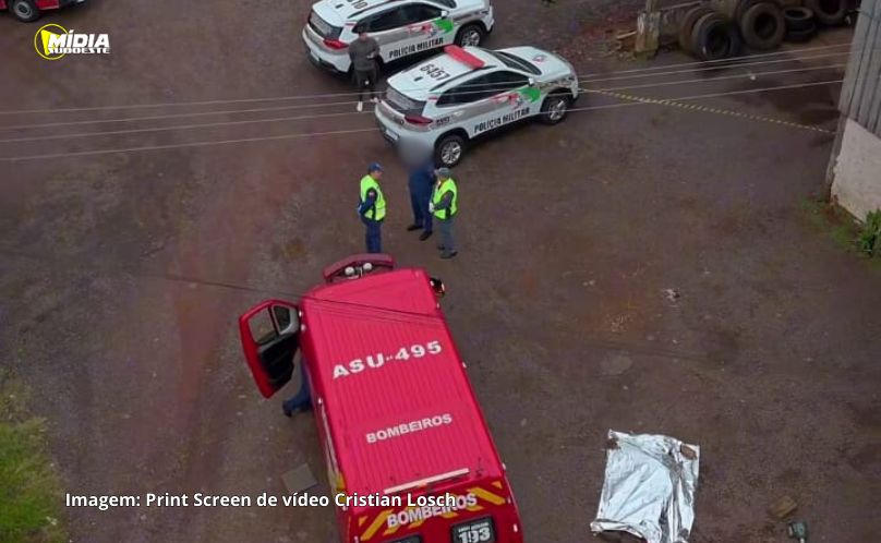 Trabalhador morre após ser atropelado por caminhão em borracharia