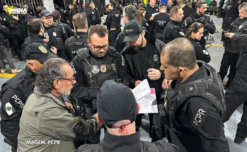 Delegados da PCPR destacam combate ao tráfico interestadual em coletiva de imprensa