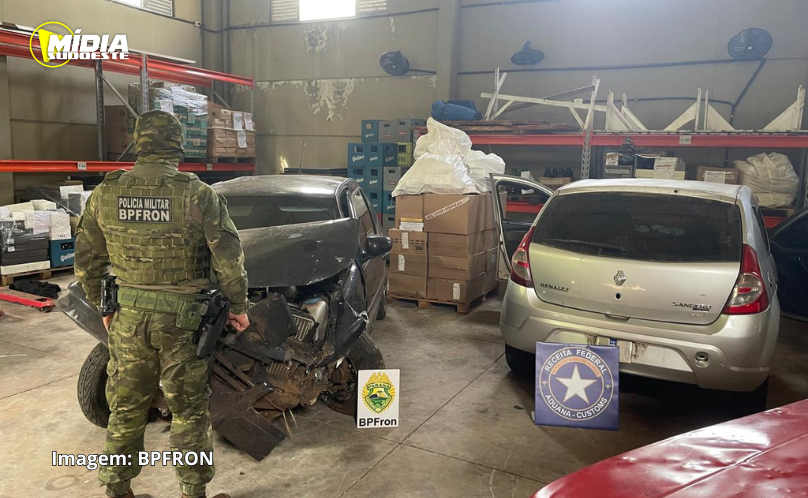BPFRON em ação integrada com demais forças policiais apreende cigarros contrabandeados