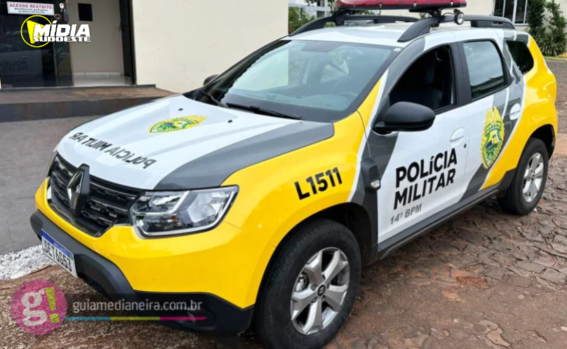 Menor é apreendido em tentativa de furto de motocicleta no centro de Medianeira