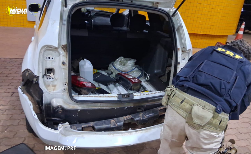 PRF apreende 50 kg de cabelos humanos em veículo na BR-277