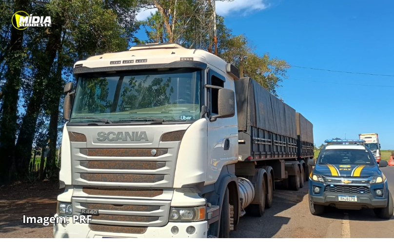 Polícia Rodoviária Federal apreende 1,4 tonelada de maconha em carreta na BR-369