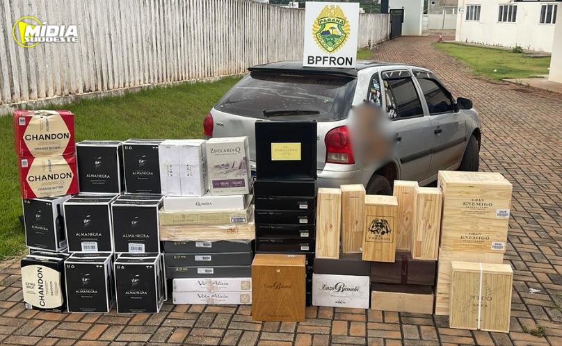 SAS: Veículo é apreendido com mercadoria ilegal na fronteira