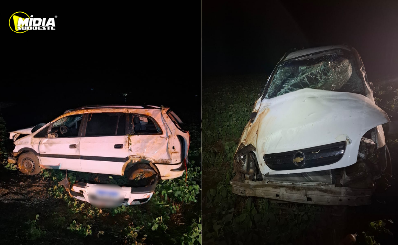 Planalto: morte é registrada após capotamento na PR-483