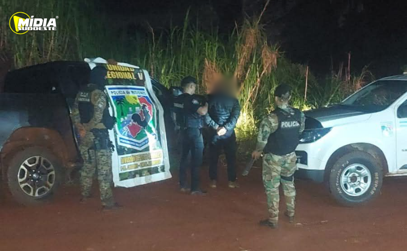 Capturaron en Andresito a un conductor que huía en una camioneta robada en Brasil