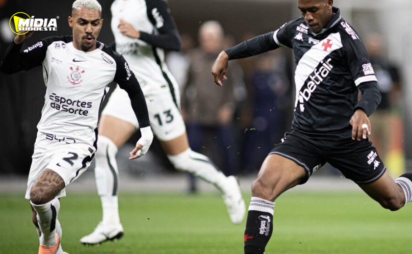 Final começa travada e sem gols entre Corinthians e Vasco