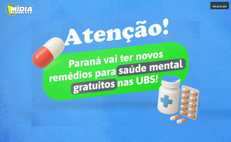 Paraná amplia remédios de saúde mental nas farmácias do SUS
