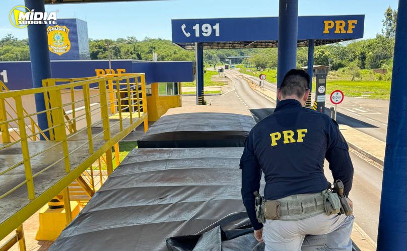 PRF apreende 600 mil maços de cigarros contrabandeados