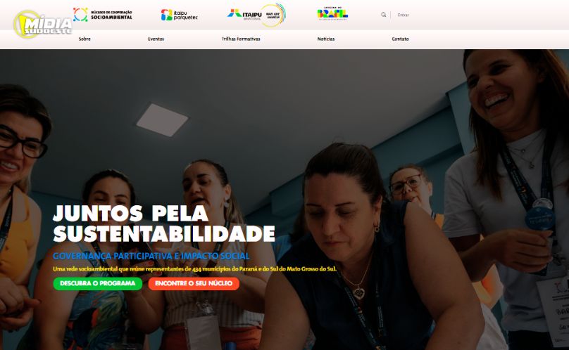 Itaipu lança plataforma dos Núcleos de Cooperação Socioambiental