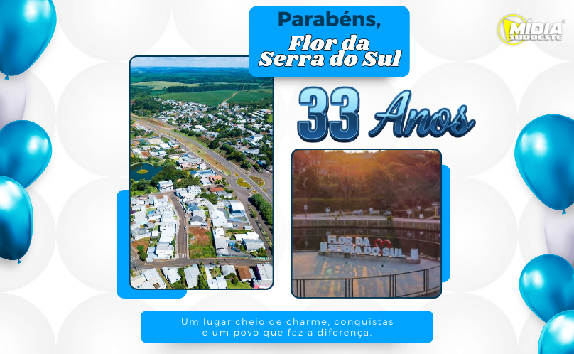 Flor da Serra do Sul: 33 anos construindo histórias e sonhos