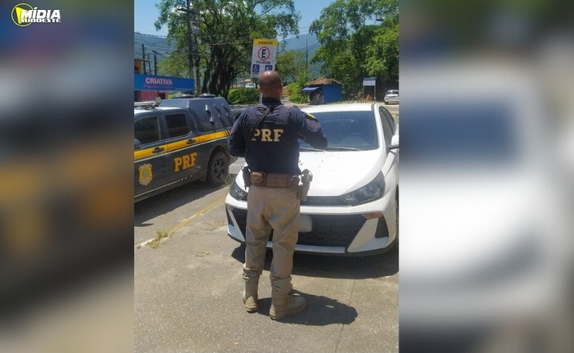 PRF recupera veículo clonado na BR-101