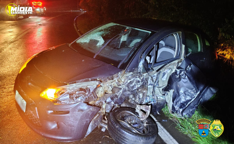 Acidente de trânsito na PR-471 mobiliza equipes de resgate