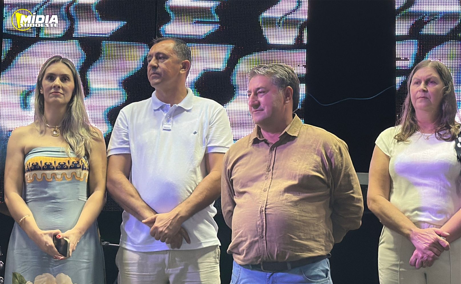 Virada do Ano é celebrada com grande show em Pinhal de São Bento