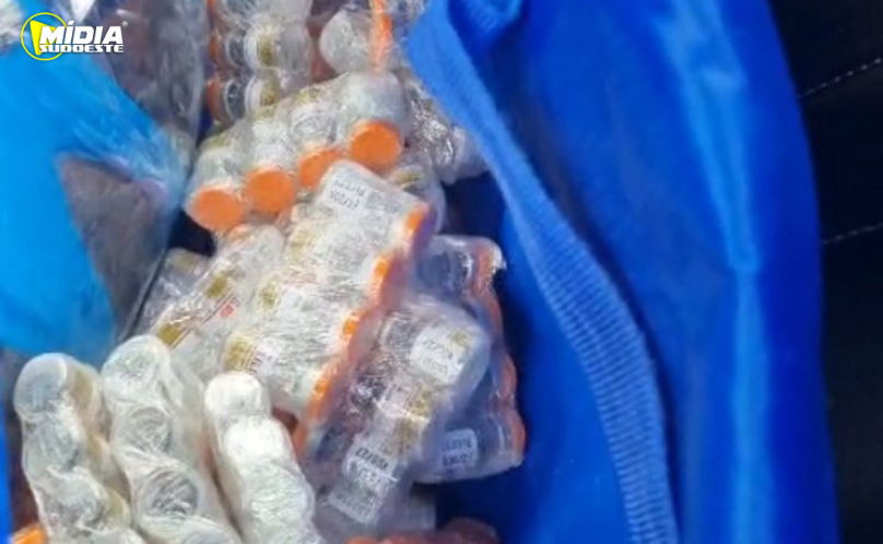 PRF apreende medicamentos escondidos em brinquedos infantis