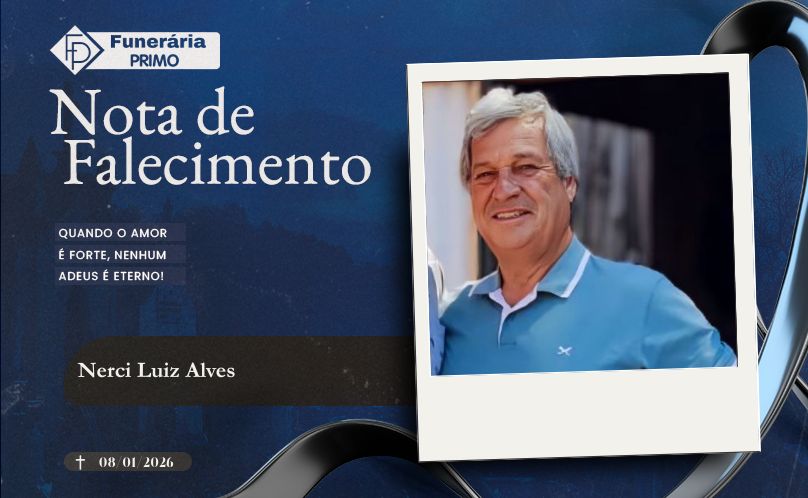 Nota de Falecimento: Nerci Luiz Alves