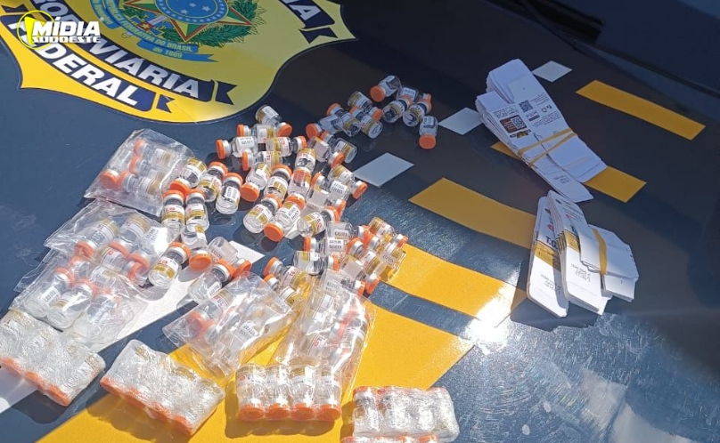 PRF flagra transporte de medicamentos contrabandeados na BR-369