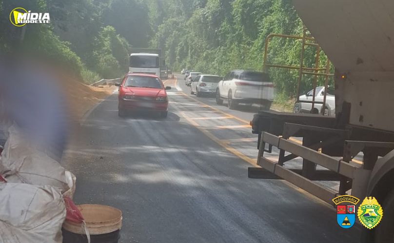 Tráfego é totalmente liberado na PR 281 em Realeza