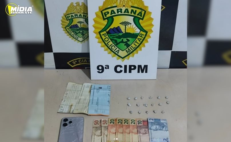 PMPR intensifica combate ao tráfico e prende dois