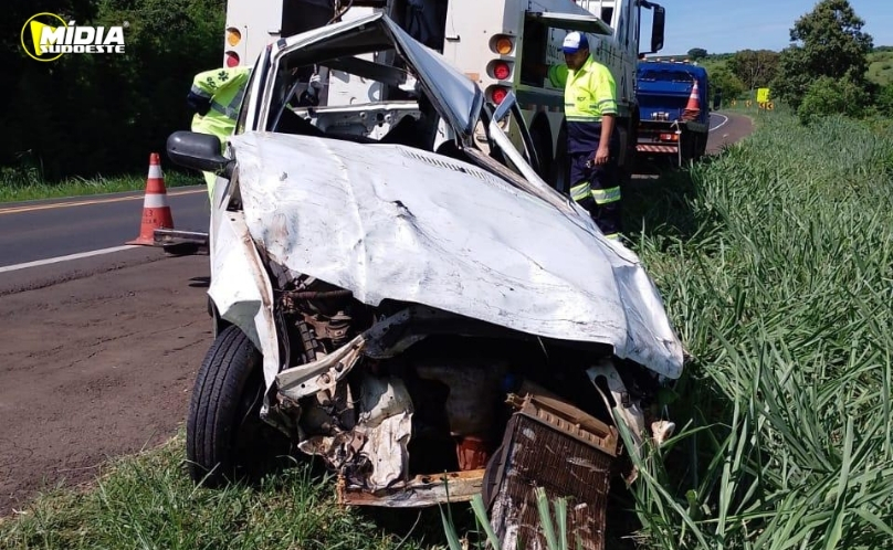 Santo Antônio da Platina: acidente deixa três feridos na BR-153