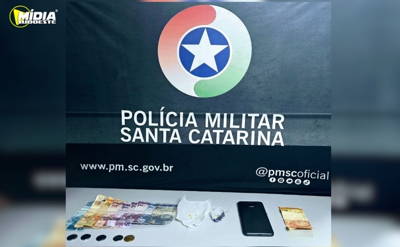 Adolescente é apreendido por tráfico de drogas em Xanxerê