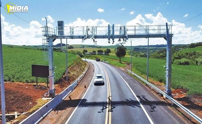 1° pedágio sem cancela do Paraná chega ao Sudoeste