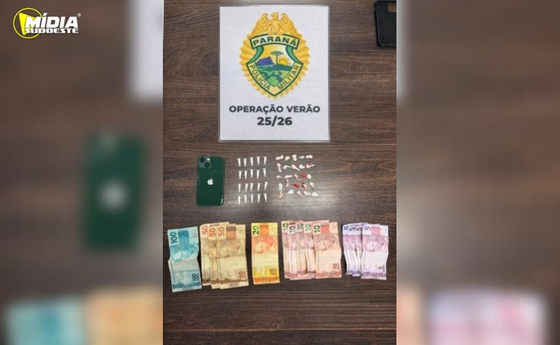 PMPR prende homem por tráfico de drogas em Matinhos