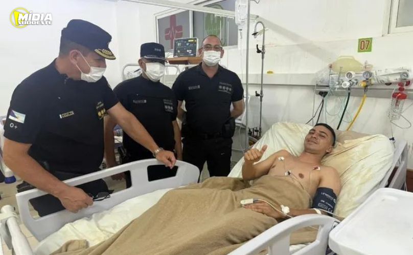 El Subjefe de Policía estuvo junto al efectivo policial herido en Bernardo de Irigoyen