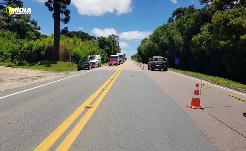 Atropelamento na BR-116 resulta em morte de ciclista