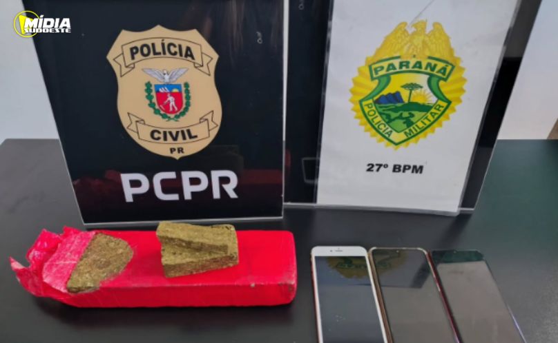 PCPR e PMPR prendem dois irmãos acusados de tráfico