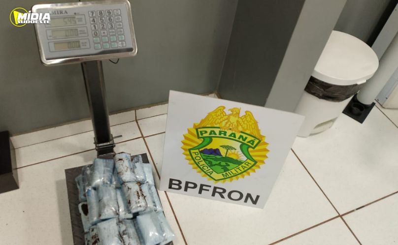 BPFRON apreende mais de 5 quilos de haxixe