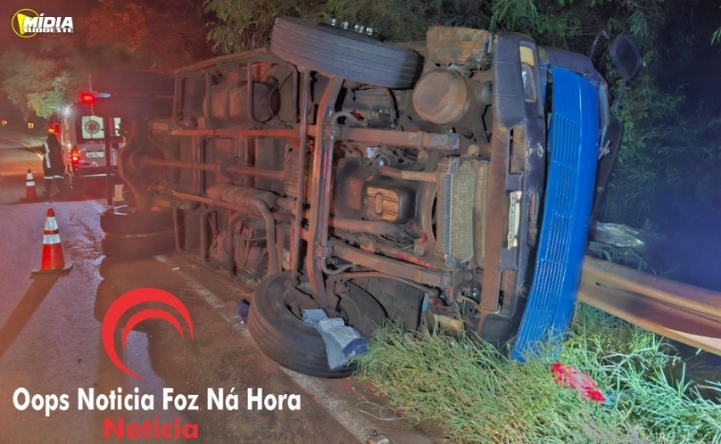 Motorista morre em grave acidente na PR-495