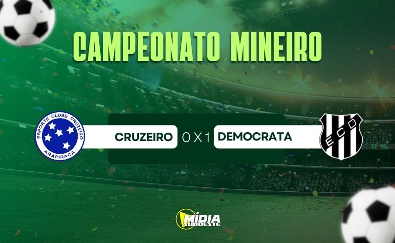 Democrata vence o Cruzeiro pela 4ª rodada do Mineiro