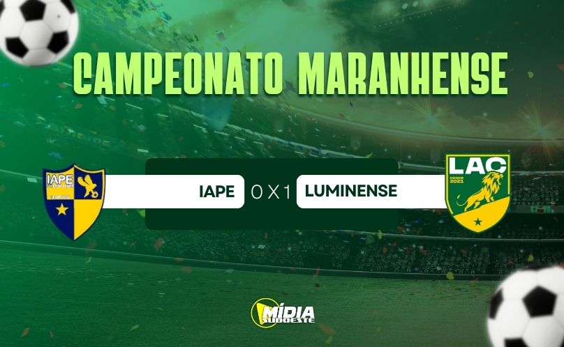 IAPE vence o Luminense e assume a vice-liderança do Maranhense