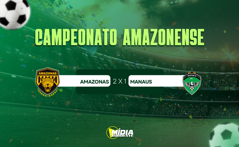 Amazonas vence o Manaus e garante classificação no Campeonato Amazonense