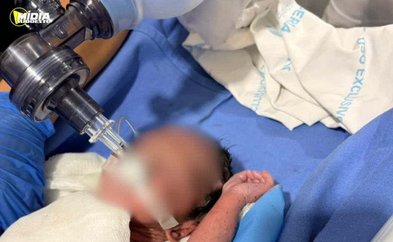 Resgate com Arcanjo 01 salva recém-nascido