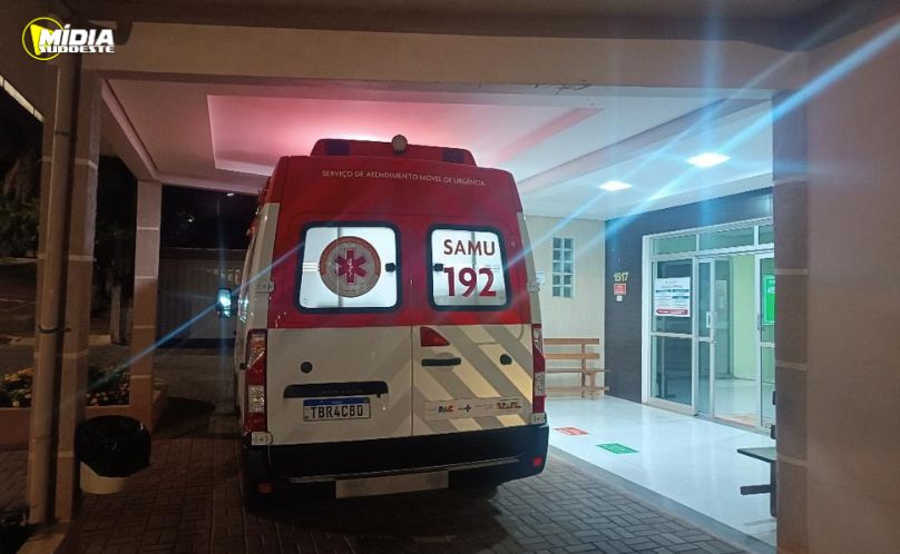 SAS: após tentar fugir da Polícia Militar, motociclista acaba no hospital