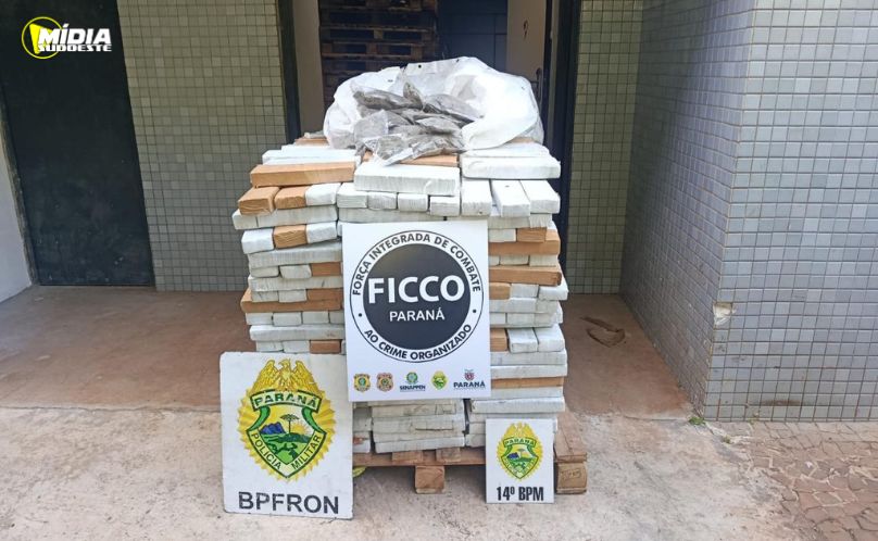 BPFRON prende homem com quase 700 quilos de drogas