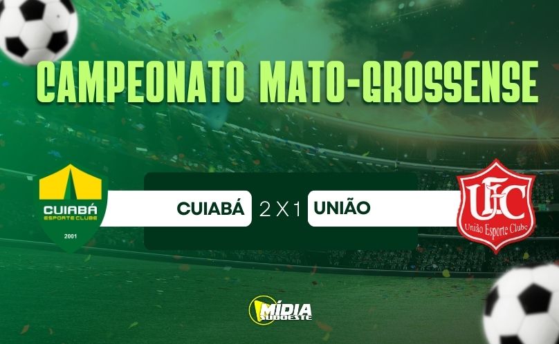 Cuiabá vence União no Campeonato Mato-Grossense