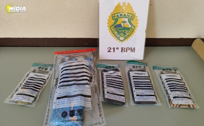 PMPR prende dois homens acusados de tráfico de drogas