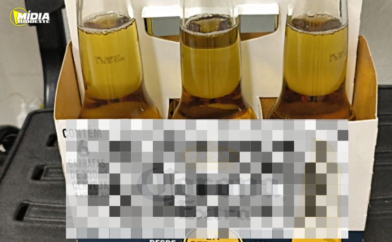 Homem é preso após furtar bebidas em posto de combustível