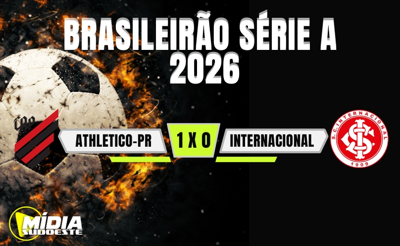 Athletico-PR vence Internacional por 1 a 0 na estreia do Brasileirão