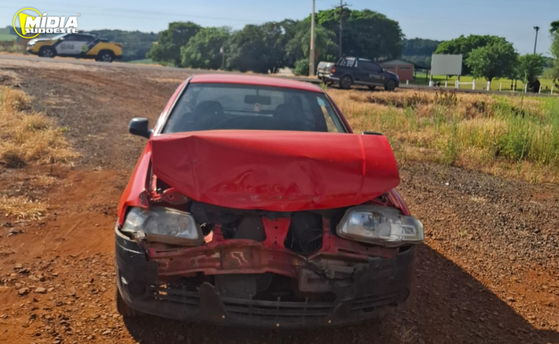 Acidente de trânsito é registrado na PRC-158