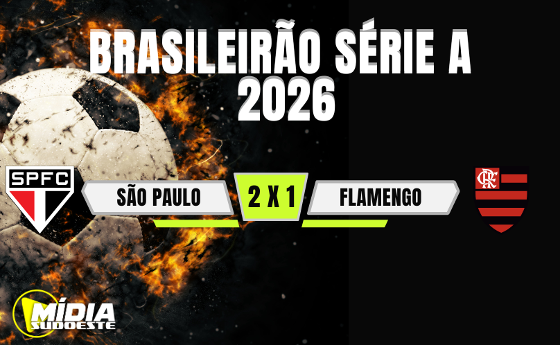 São Paulo vira sobre o Flamengo e estreia com vitória