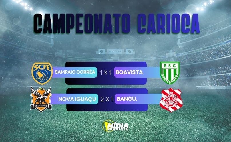 Empate em Saquarema e vitória do Bangu marcam a rodada do Carioca