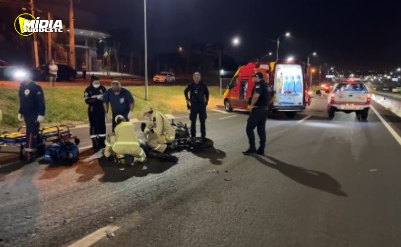 Motociclista morre em gravíssimo acidente na BR-277