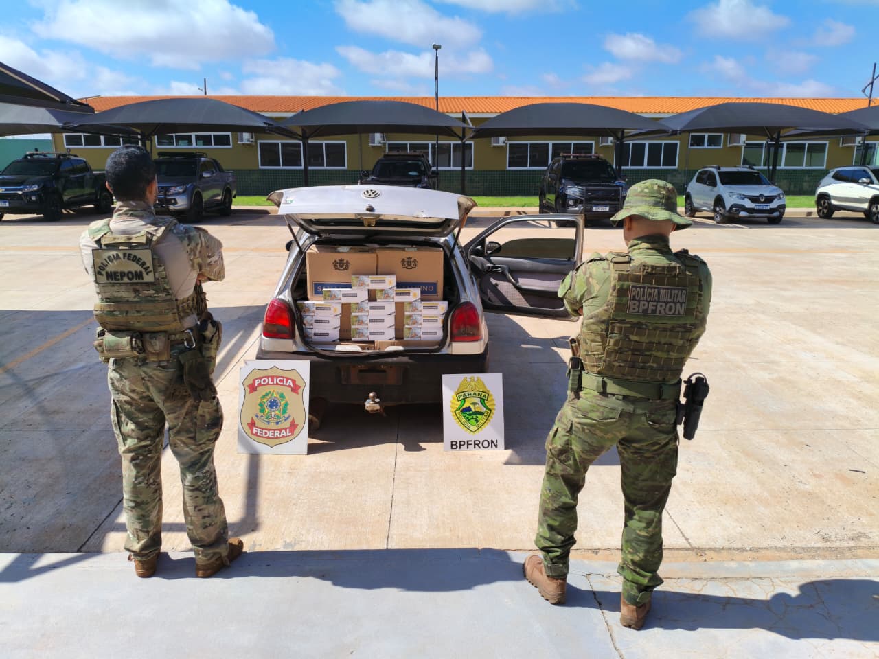 Cigarros contrabandeados são apreendidos pela Polícia