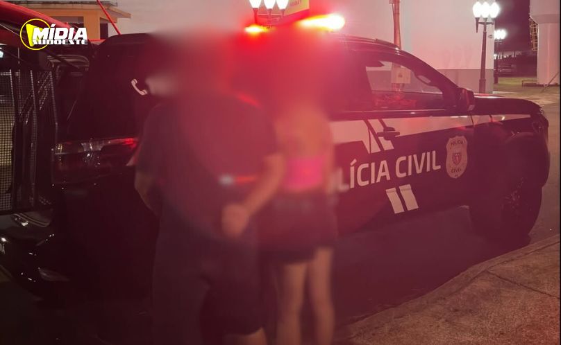 Casal é preso acusado de tráfico de drogas